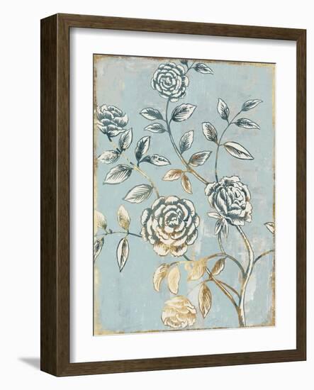 Pale Damask II-Asia Jensen-Framed Art Print