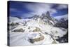 Pale Di San Martino. Rolle Pass Panaveggio Dolomites Trentino Alto Adige Italy Europe-ClickAlps-Stretched Canvas
