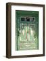 pale green wooden door-Klaus Scholz-Framed Photographic Print