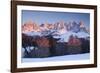 Pale of San Martino, Dolomites, Trento province, Trentino Alto Adige, Italy, Europe. View of Cimon -ClickAlps-Framed Photographic Print