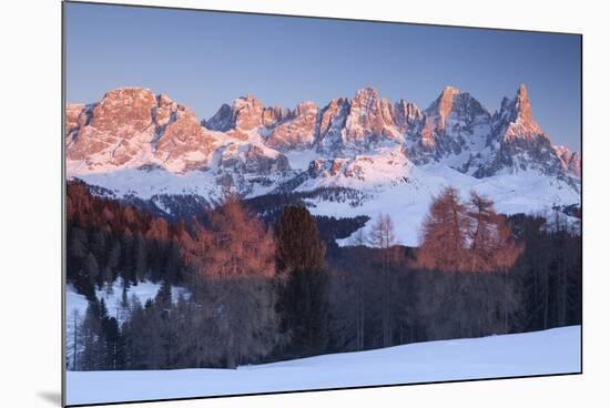 Pale of San Martino, Dolomites, Trento province, Trentino Alto Adige, Italy, Europe. View of Cimon -ClickAlps-Mounted Photographic Print