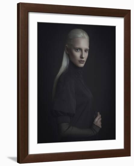 Pale Portrait-Yuri Shevchenko-Framed Giclee Print