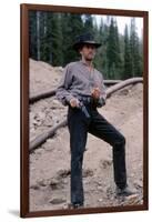 PALE RIDER directed by ClintEastwood, 1985 (photo)-null-Framed Photo