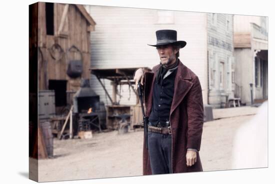 PALE RIDER directed by ClintEastwood, 1985 (photo)-null-Stretched Canvas