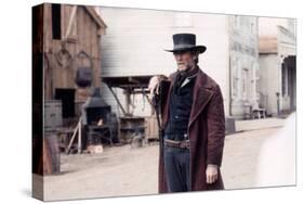 PALE RIDER directed by ClintEastwood, 1985 (photo)-null-Stretched Canvas