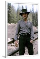 PALE RIDER directed by ClintEastwood, 1985 (photo)-null-Framed Photo