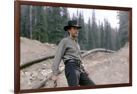 PALE RIDER directed by ClintEastwood, 1985 (photo)-null-Framed Photo