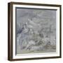 Pale Shelter Scene-Henry Moore-Framed Giclee Print