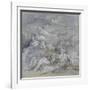 Pale Shelter Scene-Henry Moore-Framed Giclee Print