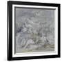 Pale Shelter Scene-Henry Moore-Framed Giclee Print