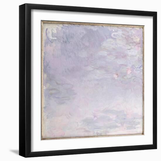 Pale Water Lilies, C.1917-25-Claude Monet-Framed Giclee Print