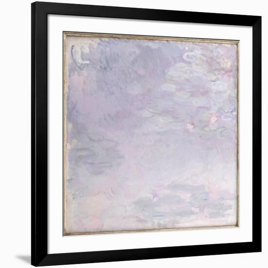 Pale Water Lilies, C.1917-25-Claude Monet-Framed Giclee Print