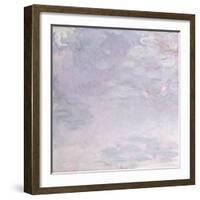 Pale Water Lilies, circa 1917-1925-Claude Monet-Framed Giclee Print