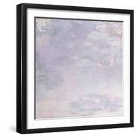 Pale Water Lilies, circa 1917-1925-Claude Monet-Framed Giclee Print