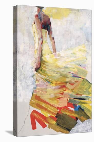 Pale Yellow Dress-Kari Taylor-Stretched Canvas