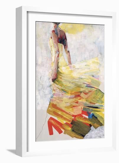 Pale Yellow Dress-Kari Taylor-Framed Giclee Print