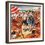 "Palefaces at the Beach," July 27, 1946-Constantin Alajalov-Framed Giclee Print
