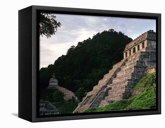 Palenque, Chiapas, Mexico-Kenneth Garrett-Framed Stretched Canvas