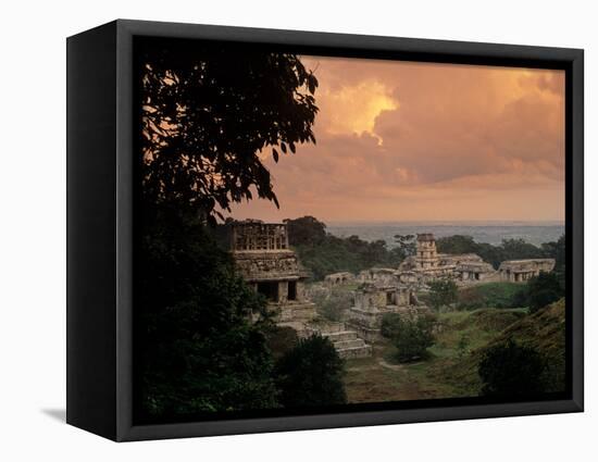 Palenque, Chiapas, Mexico-Kenneth Garrett-Framed Stretched Canvas