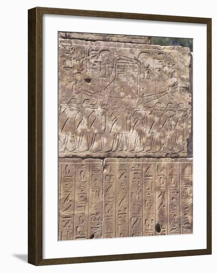 Paleography - Egypt - Karnak-null-Framed Photographic Print