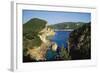 Paleokastritsa, Corfu, Greece-Hans Peter Merten-Framed Photographic Print