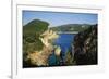 Paleokastritsa, Corfu, Greece-Hans Peter Merten-Framed Photographic Print