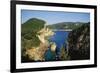 Paleokastritsa, Corfu, Greece-Hans Peter Merten-Framed Photographic Print