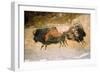 Paleolithic cave-painting of Bison from Lascaux, France. c50,000-c10,000 BC-Unknown-Framed Giclee Print