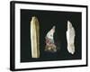 Paleolithic Flint Tools, Scrapers-null-Framed Giclee Print