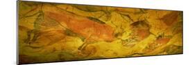 Paleolithic Paintings, Altamira Cave, Santillana Del Mar, Cantabria, Spain-null-Mounted Photographic Print