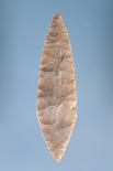 Solutrean "Laurel Leaf" Blade, Found at Volgu, 20000-15000 BC-Paleolithic-Framed Premium Giclee Print