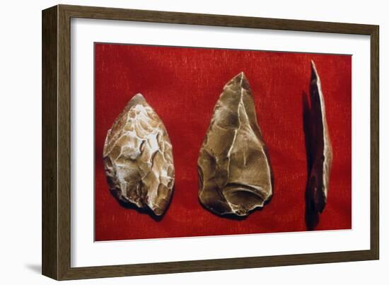 Paleolithic Tools-null-Framed Giclee Print