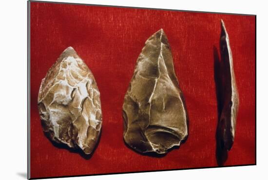 Paleolithic Tools-null-Mounted Giclee Print