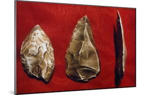 Paleolithic Tools-null-Mounted Giclee Print