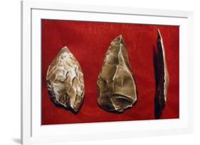 Paleolithic Tools-null-Framed Giclee Print