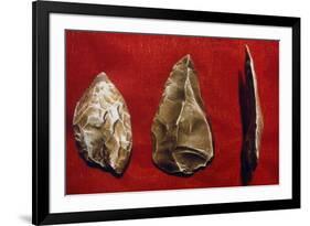 Paleolithic Tools-null-Framed Giclee Print