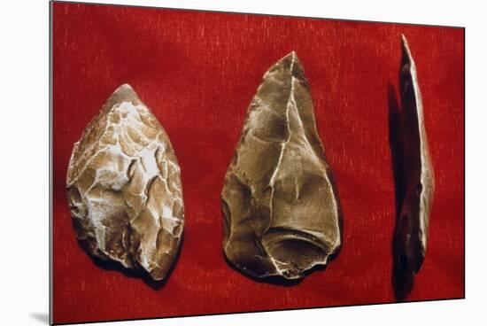 Paleolithic Tools-null-Mounted Giclee Print