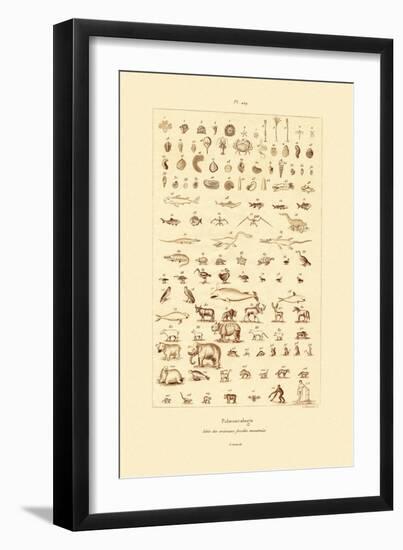 Paleontology, 1833-39-null-Framed Giclee Print