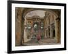 Palermo, 1844 watercolor-Rudolph von Alt-Framed Giclee Print