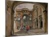 Palermo, 1844 watercolor-Rudolph von Alt-Mounted Giclee Print