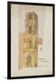 Palermo, Campanile Martorana, 1891-Charles Rennie Mackintosh-Framed Giclee Print