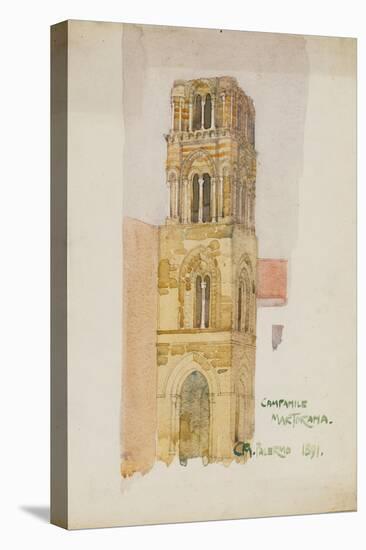 Palermo, Campanile Martorana, 1891-Charles Rennie Mackintosh-Stretched Canvas