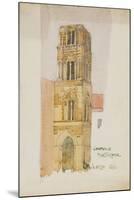 Palermo, Campanile Martorana, 1891-Charles Rennie Mackintosh-Mounted Giclee Print