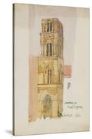 Palermo, Campanile Martorana, 1891-Charles Rennie Mackintosh-Stretched Canvas