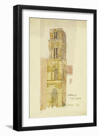 Palermo, Campanile Martorana, 1891-Charles Rennie Mackintosh-Framed Giclee Print