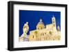 Palermo Cathedral at Night (Duomo Di Palermo)-Matthew Williams-Ellis-Framed Photographic Print