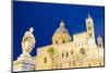 Palermo Cathedral at Night (Duomo Di Palermo)-Matthew Williams-Ellis-Mounted Photographic Print