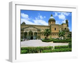 Palermo Cathedral, Sicily, Italy-Peter Thompson-Framed Photographic Print