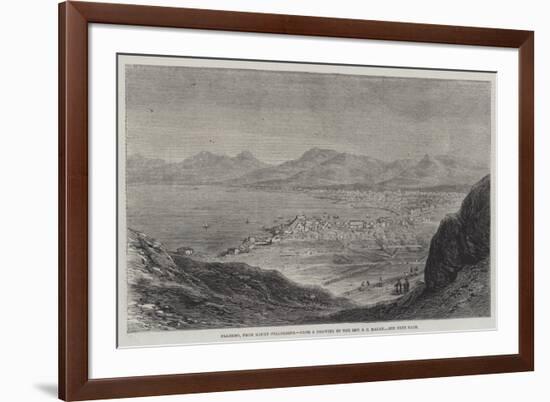 Palermo, from Mount Pellegrino-Solomon Caesar Malan-Framed Giclee Print