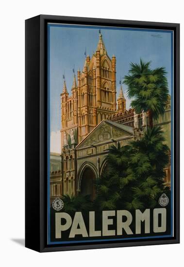 Palermo Poster-A. Ravaglia-Framed Stretched Canvas